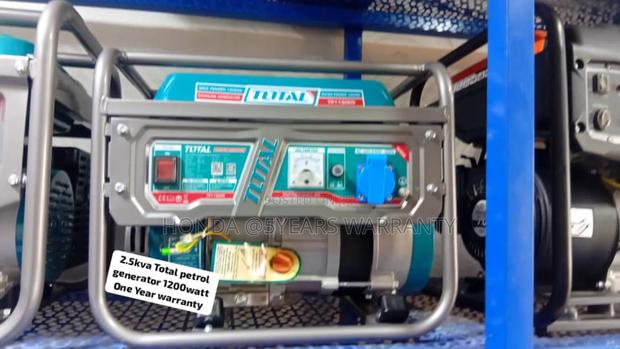 Total 2.5kva Petrol 1200watt Pullstart Generator 2.5kva · Photo 1