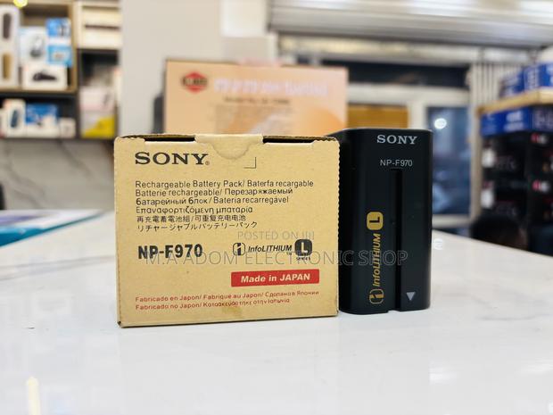 Original Sony Np-F970 Rechargeable Battery · Photo 1