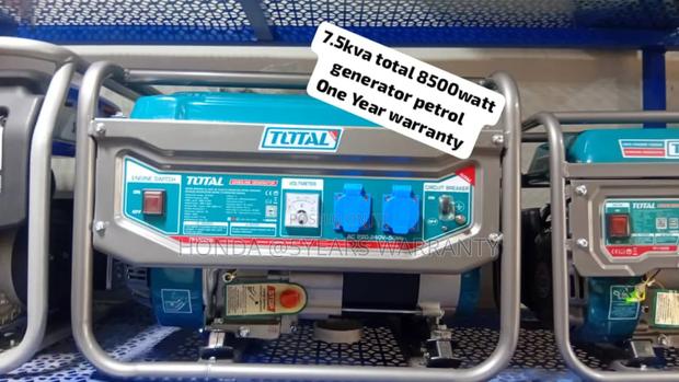 Petrol 8500watt 7.5kva Total Generator Pullstart Total 7.5kv · Photo 1