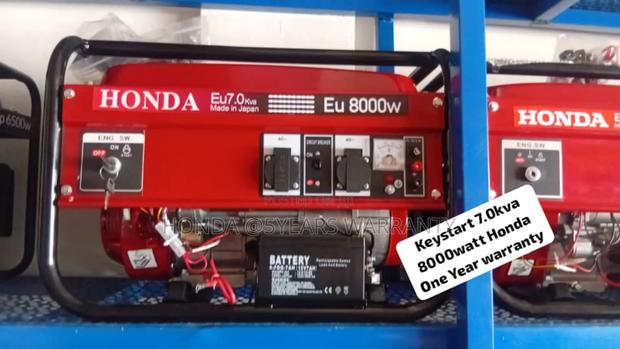 7.0kva Honda 8000watt Petrol Generator Keystart Petrol 7.0kv · Photo 1