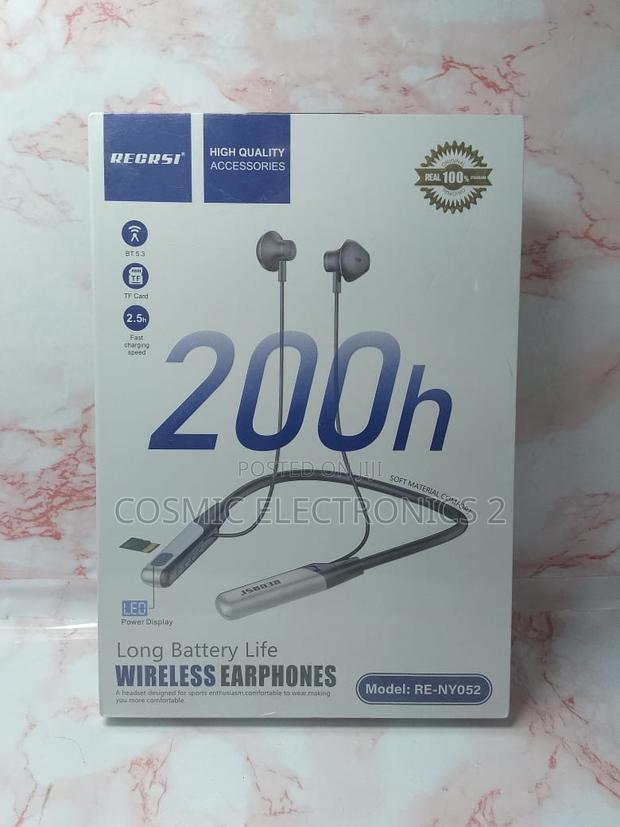 Regrsi Wireless Neckband Re-Ny052 · Photo 1