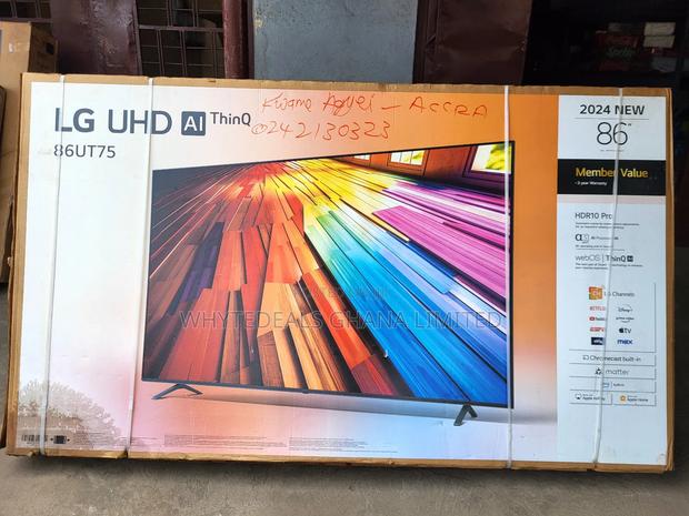 Lg 86" Ultra Hd Smart Let Tv| Bluetooth| Ai| Wi-fi| 4k| Usb · Photo 2
