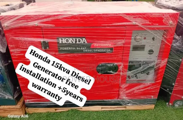 Heart of the Storm Honda Diesel Generator 15kva Silent · Photo 1