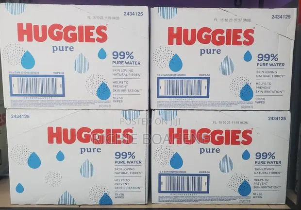 Huggies Pure Wipes. 560 Pieces · Photo 1