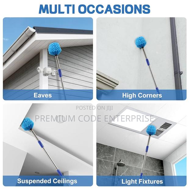 Adjustable Spider Broom / Cobweb Ceiling Brush · Photo 3