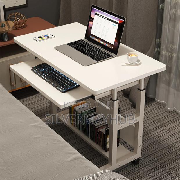 Adjustable Study And Computer Desk With Keyboard Drawer · Photo 2