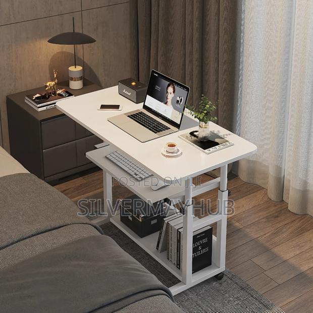 Adjustable Study And Computer Desk With Keyboard Drawer · Photo 3