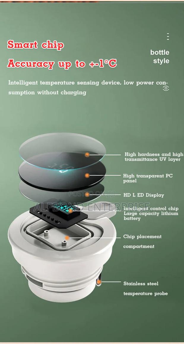 Lcd Smart Touch Display Vacuum Flask 2l · Photo 4