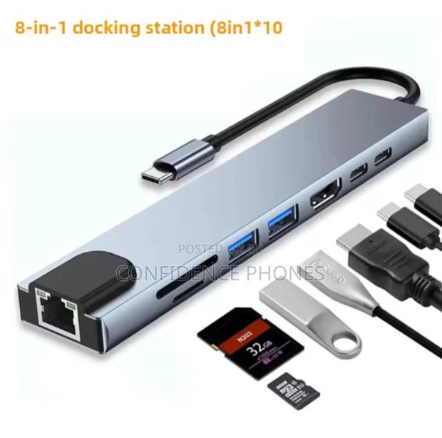 8 in 1 Usb-C Dock Station · Photo 3