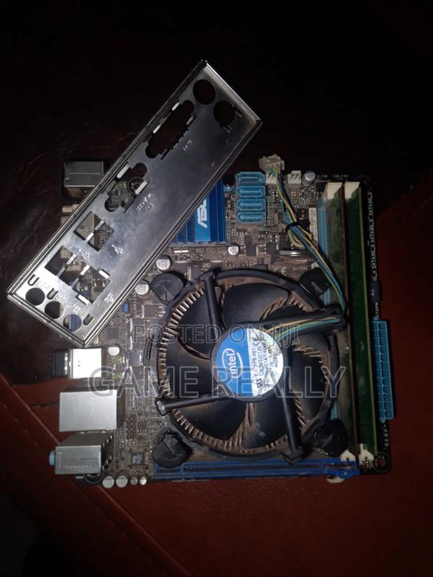 Asus Motherboard With Cpu and Ram · Photo 1