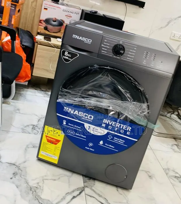 Text/Call for Nasco Washing Machine 8kg Front Load Full Automatic · Photo 1