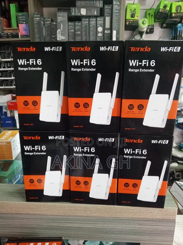 Tenda Wi-Fi 6 Ax1500 Range Extender A23 · Photo 1