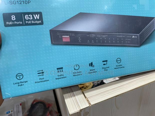 Tp Link 10-port Gigabit Desktop + Poe Switch · Photo 2