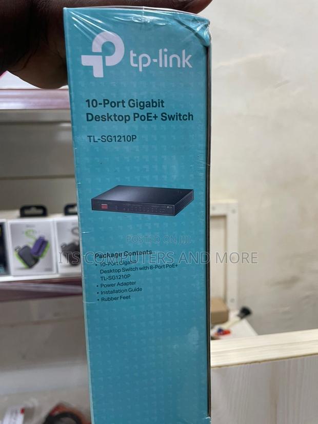 Tp Link 10-port Gigabit Desktop + Poe Switch · Photo 5