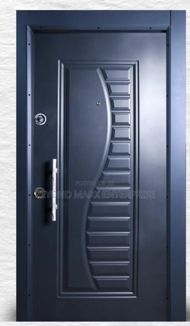 Waterproof Security Door, Full Metal Security Door, Turkish, Durable · Photo 1