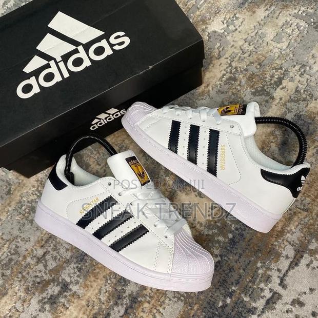 Original Adidas Superstar White Black Strip · Photo 2