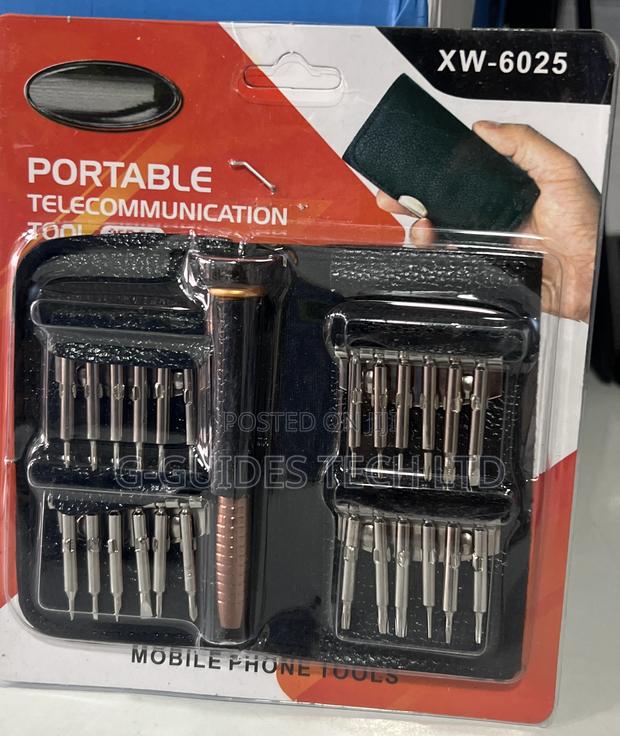 25 In 1 Screwdriver Set Xw-6025, Mobile Phone Repair Tool With Bag · Photo 8