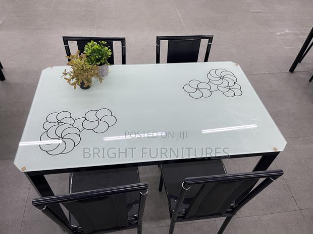 Dining Table (Glass Top 4 Seaters Dining Sets) · Photo 3