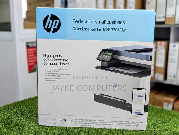 Hp Color Laserjet 3303fdw –Wireless, Print, Scan, Copy · Photo 4