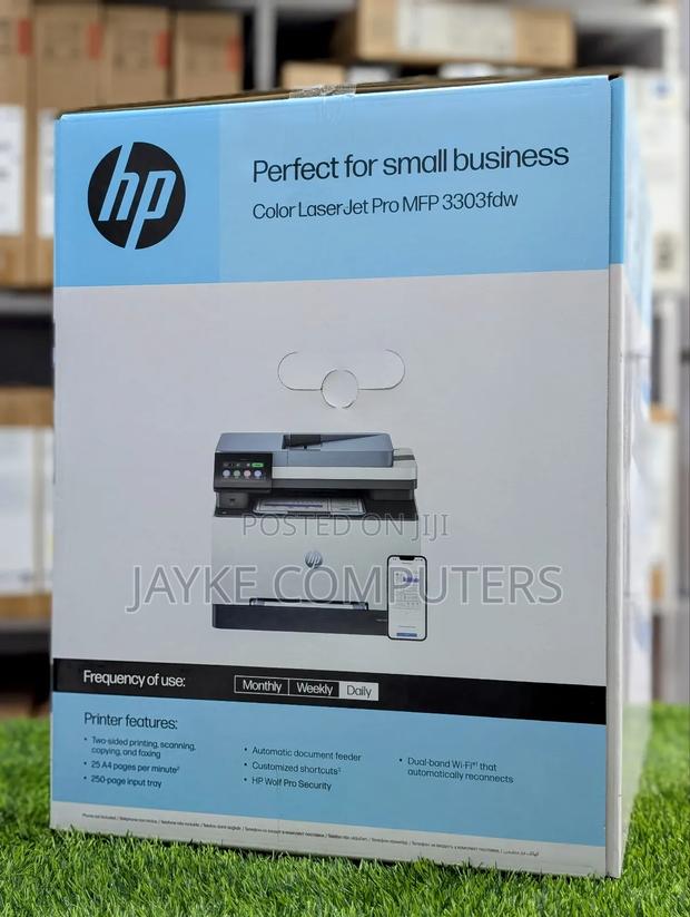 Hp Color Laserjet 3303fdw –Wireless, Print, Scan, Copy · Photo 5