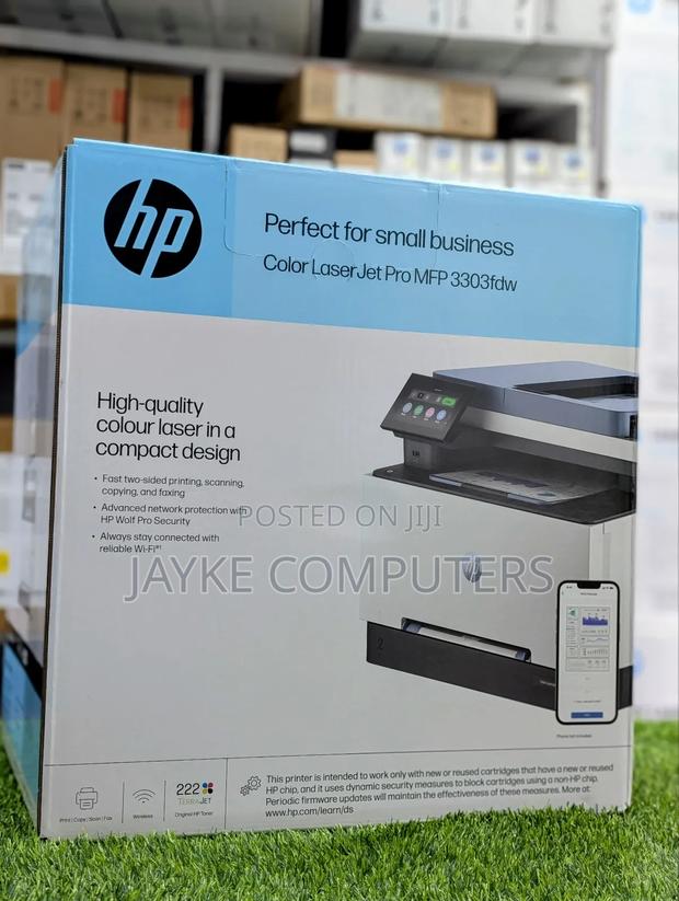 Hp Color Laserjet 3303fdw –Wireless, Print, Scan, Copy · Photo 6