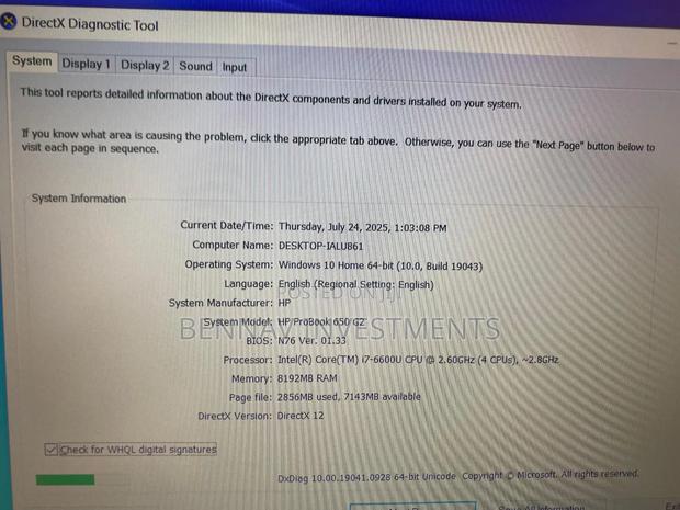 Laptop HP ProBook 650 G2 8GB Intel Core i7 SSD 256GB · Photo 7