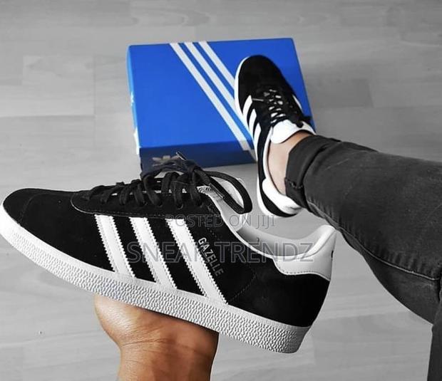 Adidas Gazelle Original Black White · Photo 1
