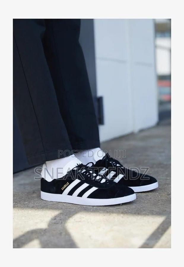 Adidas Gazelle Original Black White · Photo 3
