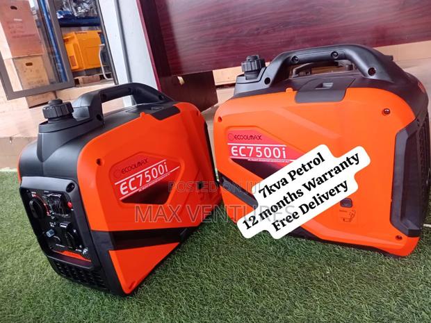 Ecoolmax 7kva Inverter Generator Petrol Powered Ecoolmax 7kva Inverter · Photo 1