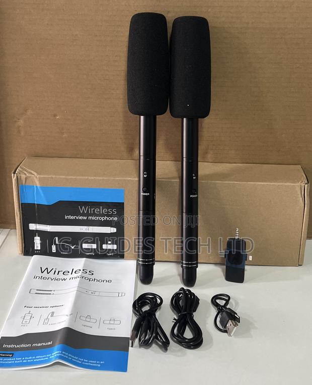 3 in 1 Wireless Interview Microphone Handheld Mic Outdoor · Photo 2