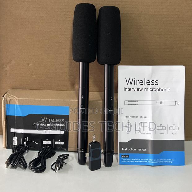 3 in 1 Wireless Interview Microphone Handheld Mic Outdoor · Photo 3