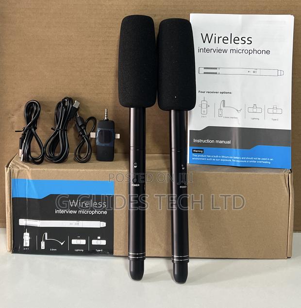 3 in 1 Wireless Interview Microphone Handheld Mic Outdoor · Photo 4