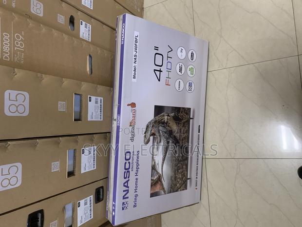 Nasco 40”Digital Satellite Hd Very Slim Tv · Photo 1