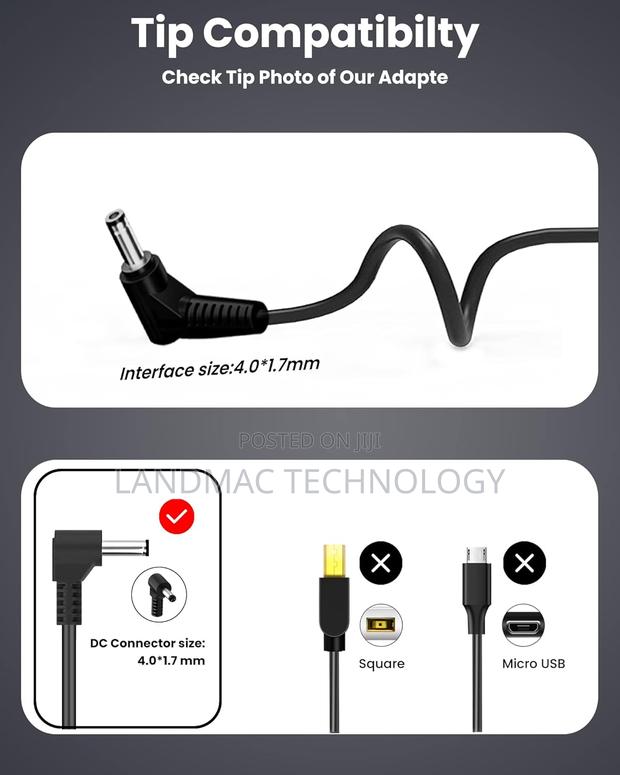 Original Lenovo Small Pin 65w · Photo 3