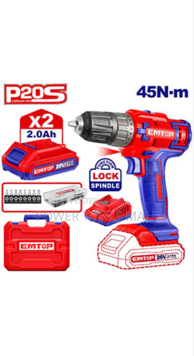 Emtop Cordless Drill · Photo 1