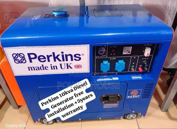 Synth Bot Perkins Diesel Generator 10kva Silent · Photo 1
