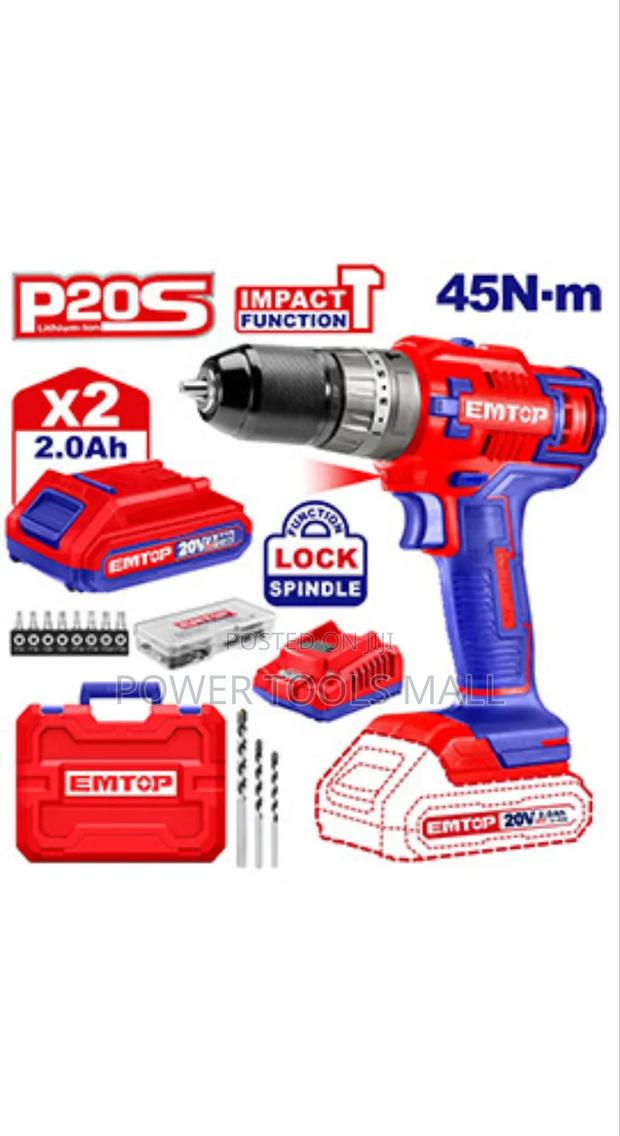 Emtop Cordless Drill · Photo 1