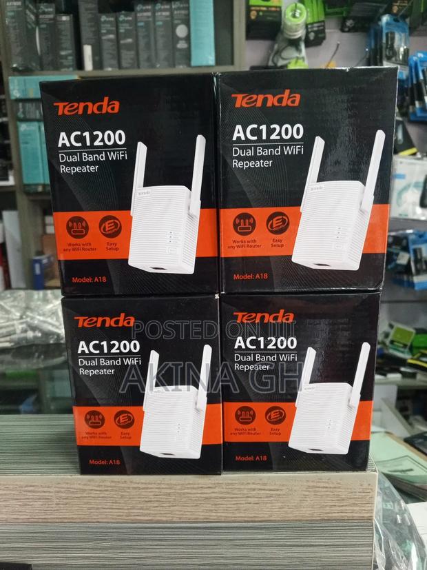Tenda Ac1200 Dual Band Wifi Repeater A18 · Photo 1
