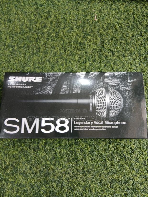 Shure Sm58 Cord Microphone · Photo 1