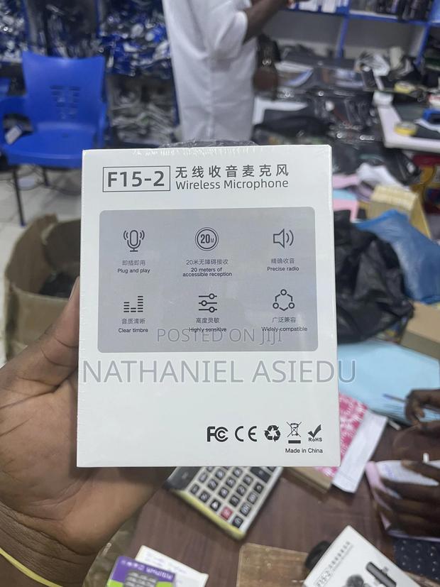 3 in 1 Wireless Microphones (F 15- 2 Double ) · Photo 2