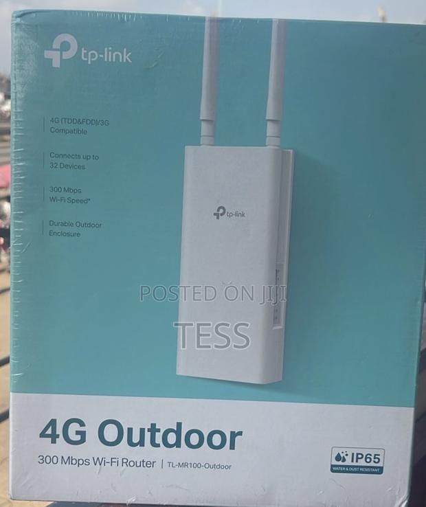 TP-Link 4g Lte Outdoor Router 300mbps Tl-Mr100 · Photo 1