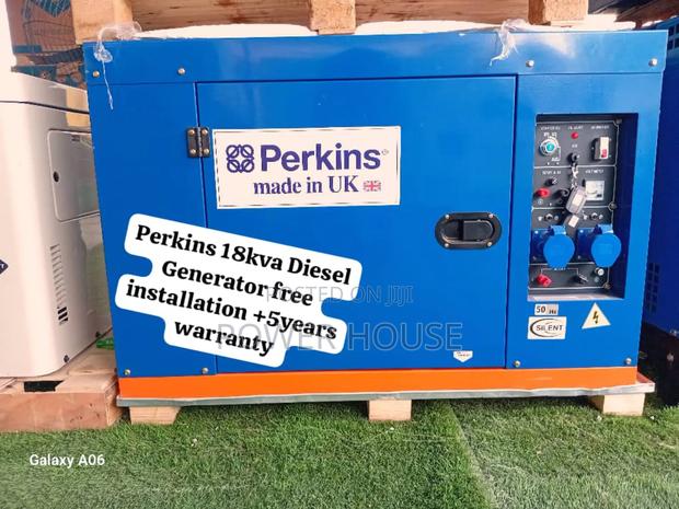 Whimsy Factory Perkins Diesel Generator 18kva Silent Perkins Generator · Photo 1