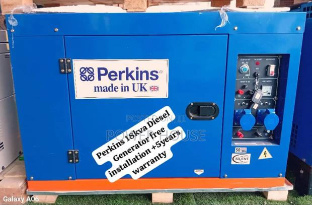 The Idea Gnome Perkins Diesel Generator 18kva Silent Perkins Generator · Photo 1