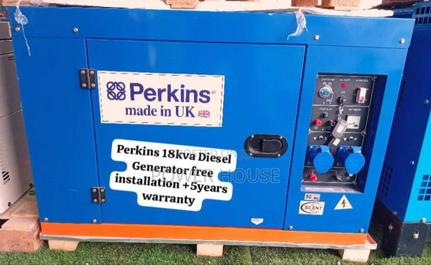 Button of Surprises Perkins Diesel Generator 18kva Silent Perkins · Photo 1