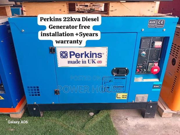The Lexicon Lab Perkins Diesel Generator 22kva Silent Perkins Diesel · Photo 1