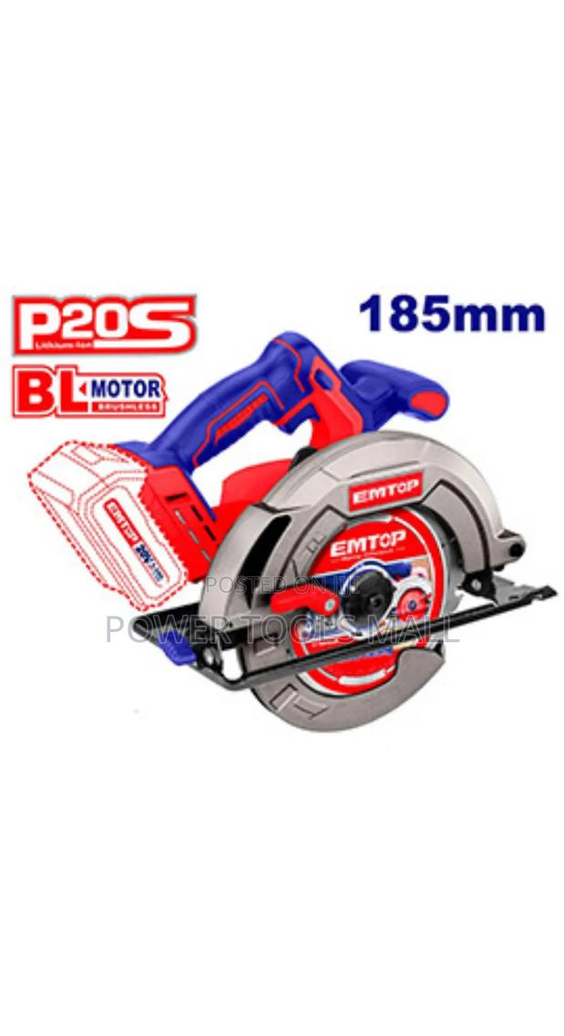 Cordless Circular Saw Emtop · Photo 1