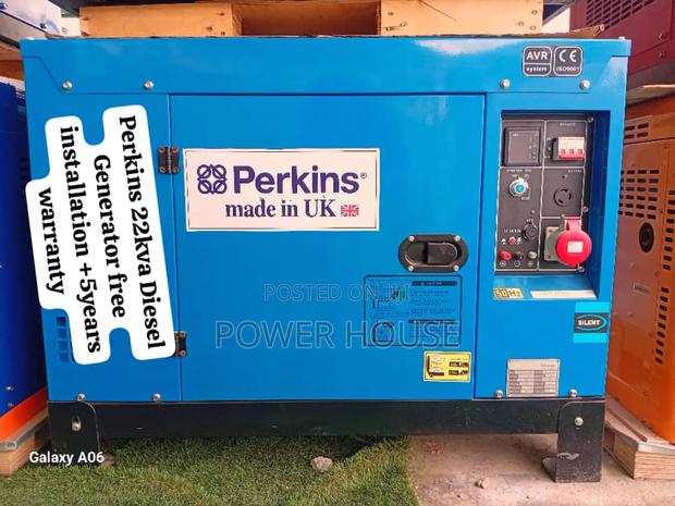 Generate Ad Infinitum Perkins Diesel Generator 22kva Silent Perkins · Photo 1