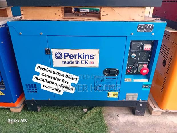 Forge Frame Perkins Diesel Generator 22kva Silent Perkins Generator · Photo 1