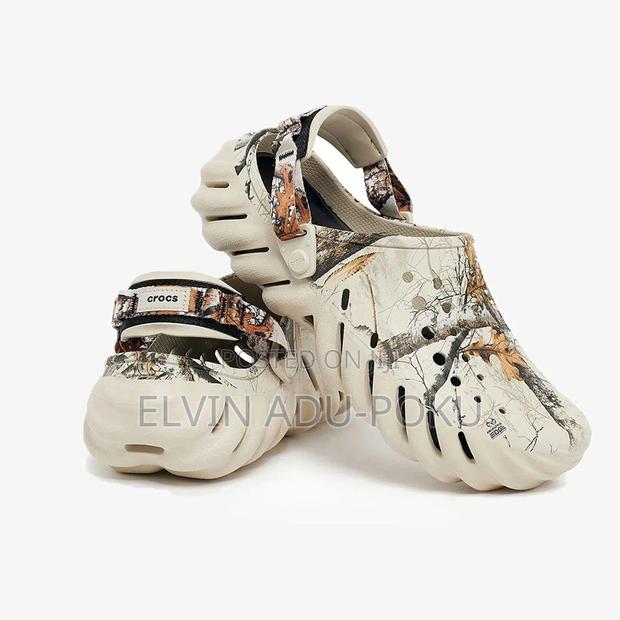 Echo Marbled Crocs Sandals Comes In Different Colors, Swipe >>> · Photo 3