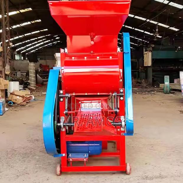Commercial Groundnut Shell Remover Thresher Peanut Shelling Motor · Photo 1